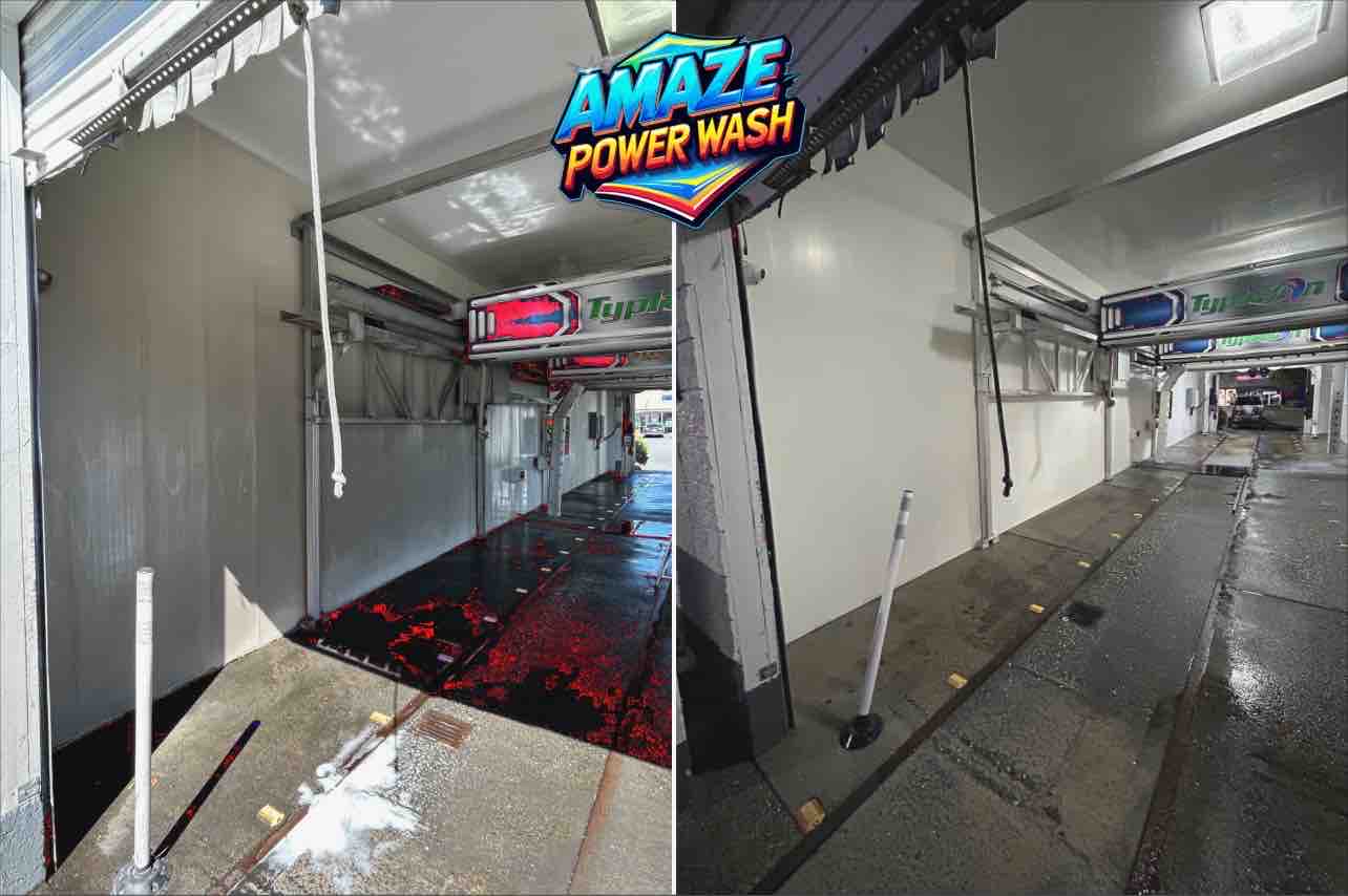 Commercial Car Wash Pressure Washing in Marysville, WA – Amaze Power Wash LLC