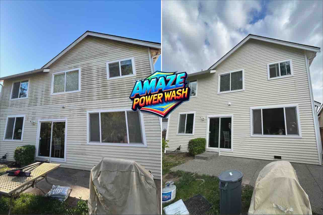 House Soft Washing in Auburn, WA by Amaze Power Wash LLC – Trusted Pressure Washing Experts